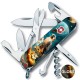 Ніж Victorinox Climber Ukraine 91мм,14функ ,Сокіл-захисник