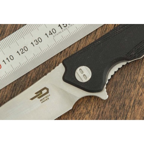 Нiж складний Bestech Knife BELUGA Black BG11D-2