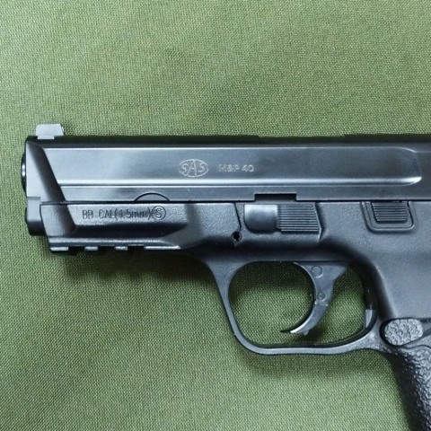 Пневматический пистолет SAS MP-40 пластик бу