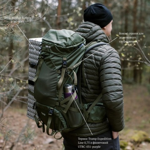Рюкзак Tramp Trek 40 UTRP-057-olive
