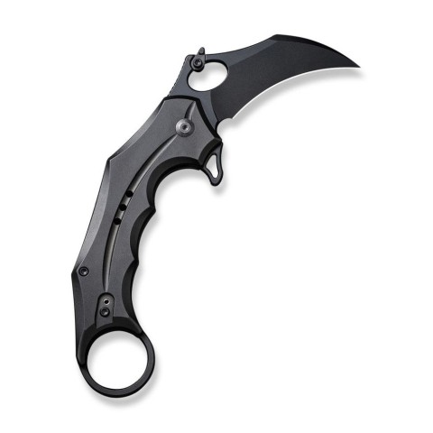 Ніж складаний кишеньковий Civivi Incisor II, (5.1 см) Nitro-V / Aluminum чорний