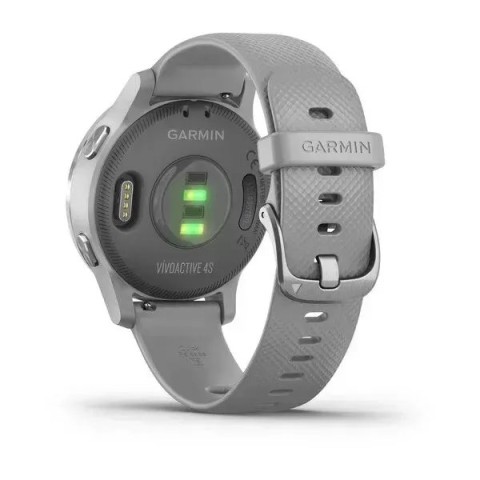 Смарт-годинник Garmin vivoactive 4S припилено-сірий зі сріблястим безелем