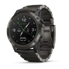 Смарт-годинник Garmin D2 Delta PX з титановим DLC-ремінцем для авіаторів
