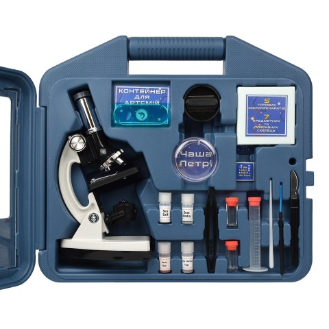 Мікроскоп SIGETA Poseidon (100x, 400x, 900x) (в кейсі)