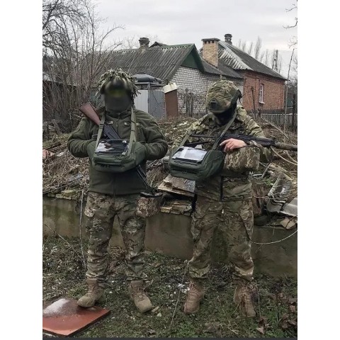 Зимовий чохол муфта Dronius для рук оператора та пультів БПЛА ФПВ DJI