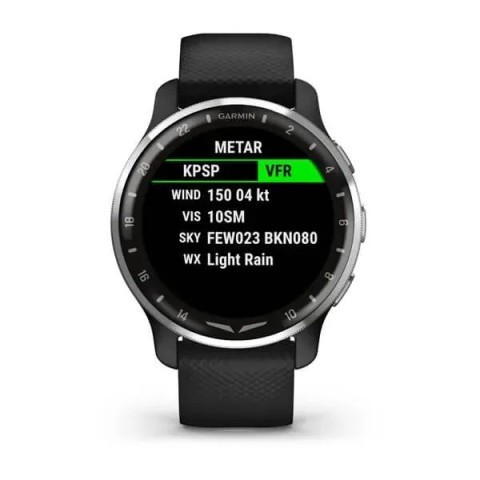 Смарт-годинник для пілотів Garmin D2 Air X10 чорний