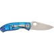 Нож Spyderco Tenacious, D-2, Titanium ц:blue