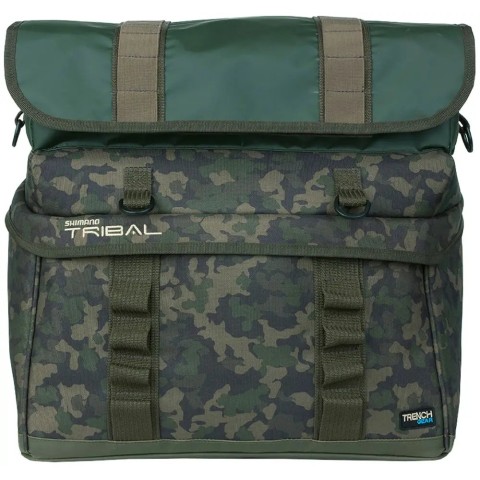 Рюкзак Shimano Trench Compact Rucksack для рыболовных снастей Green camouflage