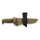 Ніж Peltonen M07 (N690), без покриття, coyote, coyote композитний чохол