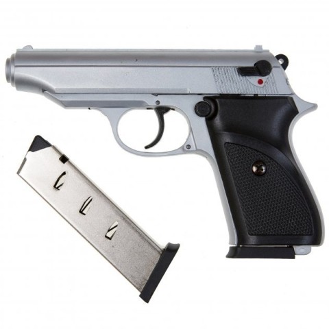 Стартовый пистолет SUR 2608 Matte Chrome