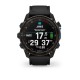 Смарт-часы Garmin Descent Mk3i (51 мм) карбоново-серые DLC титановые с черным силиконовым ремешком и Descent T2 Transceiver