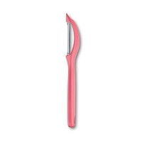 Овочечистка універсальна Victorinox, серрейторна двостороння РК, світло-червона