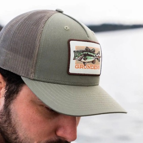 Кепка Grundens Off to the Races Trucker Loden