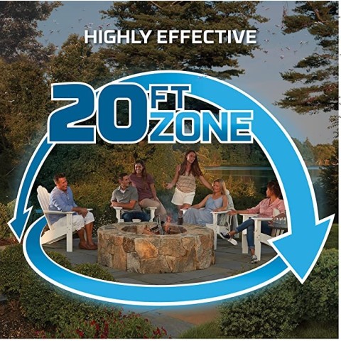 Устройство от комаров Thermacell E55 Rechargable Zone Mosquito Protection ц:charcoal