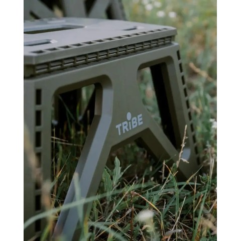 Стул раскладной Tribe Camp Chair Low Olive