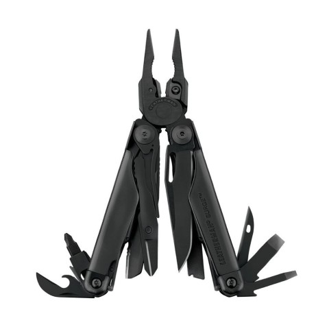 Мультиінструмент Leatherman Surge BLACK, картонна коробка