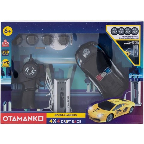 Машинка OTAMANKO Дрифт-машинка 4x4 Drift Race черный