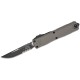 Ніж Microtech Ultratech Gen III OTF, ZBP D/E, tatical, напівсеррейтор, сірий