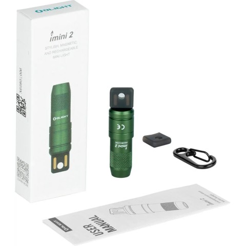 Фонарь-брелок Olight imini 2, ц:od green