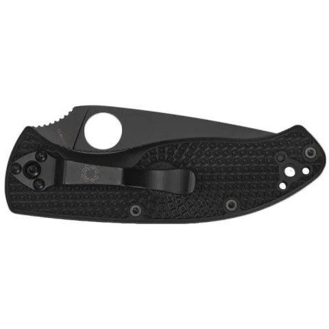 Нож Spyderco Tenacious Black Blade 8Cr13MoV, FRN, ц:black