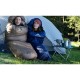 Спальник з капюшоном Naturehike MJ600 CNK2300SD014, темно-блакитний