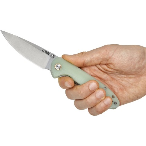 Нож CJRB Feldspar, G10, ц:mint green