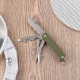 Багатофункціональний ніж Ruike Criterion S31, (5.3 см) 12C27 / G10 зелений, 6 інстр.