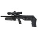 Пневматична редукторна гвинтівка FX Airgun Leopard Black Sniper Bottle .177 кал