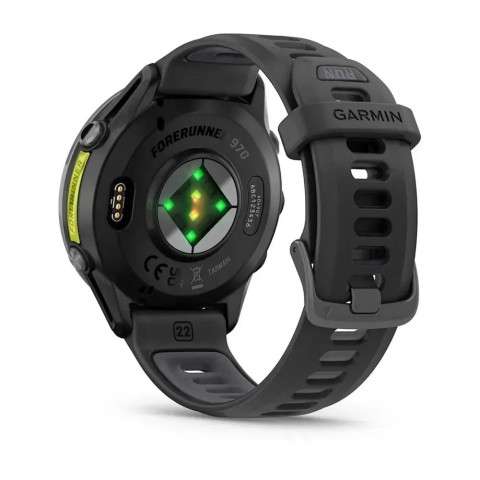 Смарт-годинник Garmin Forerunner 970 карбоново-сірий DLC титан/чорний