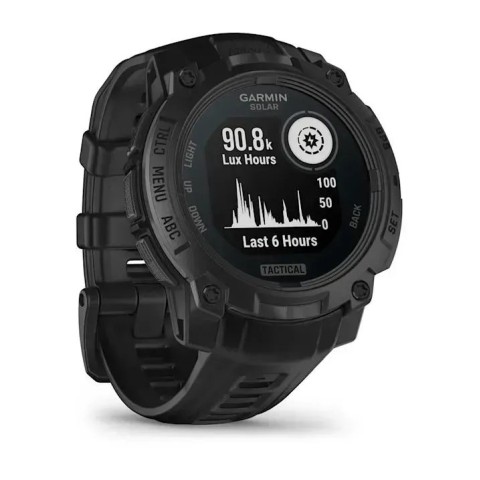 Garmin Instinct 3 (45 мм) Solar Tactical Edition чорний