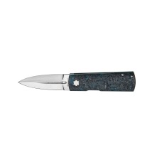 Нож Maserin Daga, Elmax, fat carbon, синий