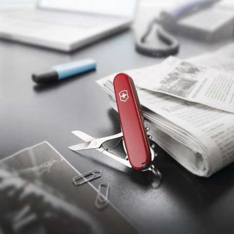 Ніж Victorinox Compact 91мм,15функ,черв,