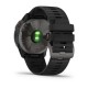 Смарт-часы Garmin fenix 6X Sapphire Edition серые DLC с черным ремешком