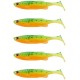 Силикон Savage Gear Fat Minnow T-Tail 75mm 5.0g Firecracker (5 шт/уп)