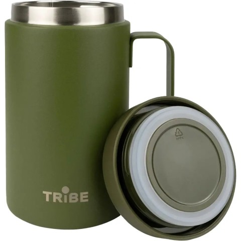 Термокружка Tribe Adventure 450 мл Olive