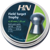 Пули пневм H&N Field Target Trophy 6,35 мм , 1,30 г, 200 шт/уп.