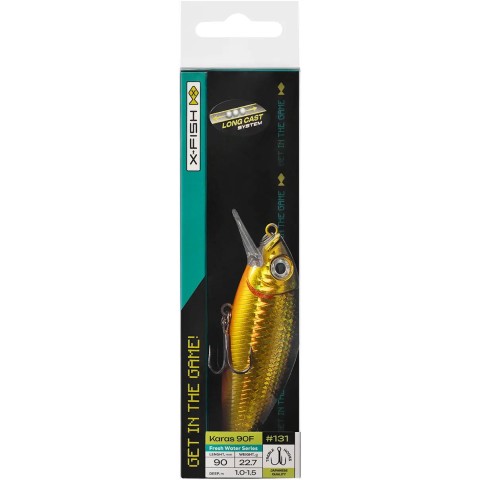 Воблер X-Fish Karas 90F 90mm 22.7g #131 (1.0-1.5m)
