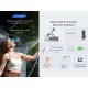 Душ портативний з насосом на акумуляторі Flextail Tiny Shower, білий