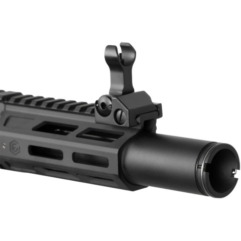 Страйкбольная винтовка Evolution Ghost XS EMR A Carbontech AEG 6 мм ц:cashmir black