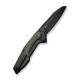 Ніж складаний туристичний Civivi Hypersonic, (9.4 см) 14C28N /  Steel & G10 чорно-зелений