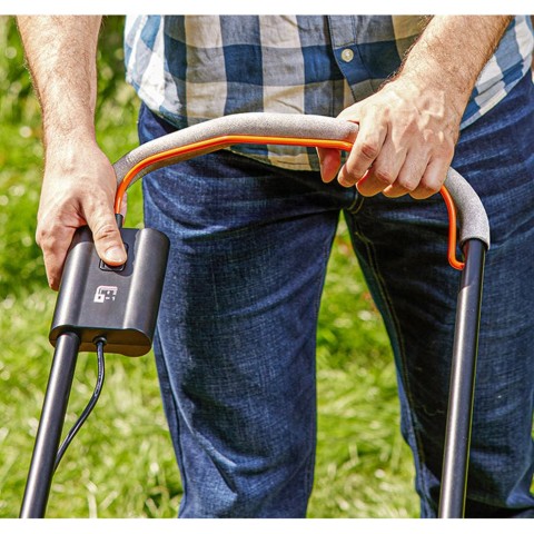 Акумуляторна газонокосарка Litheli, живлення від павербанку (УМБ Litheli Power Bank 20000 mAh, 45 W, 4А SE в комплекті)