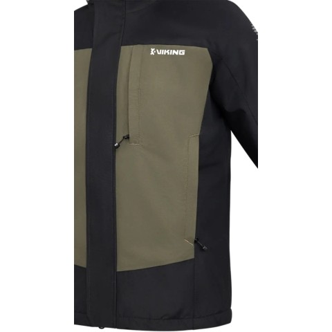 Куртка Viking Fishing Ice Light 80g 10K XXXL Black/khaki