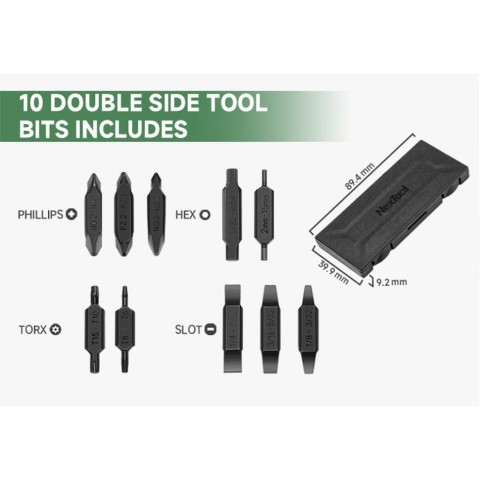 Набір біт для NexTool Flagship Captain та Pocket tool