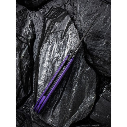 Ніж складаний туристичний Civivi Brazen, (8.8 см) D2 / G10 фіолетовий