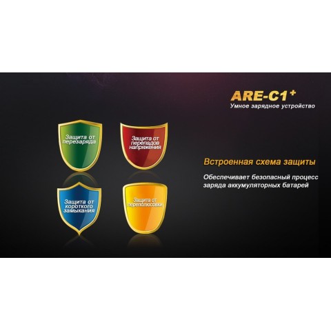 Зарядний пристрій Fenix 2*26650 18650 16340 14500 10440 АА ААА С