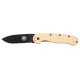 Нож Esee Knives Avispa Black Blade D2 Nylon Desert Tan