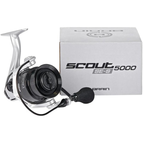 Котушка Brain Scout SE-S 5000S 8+1BB 4.9:1 Silver