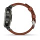 Смарт-часы Garmin D2 Delta с коричневым кожаным ремешком для авиаторов