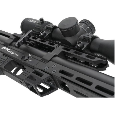 Пневматическая редукторная винтовка FX Airgun Leopard Black STD Tube .177 кал