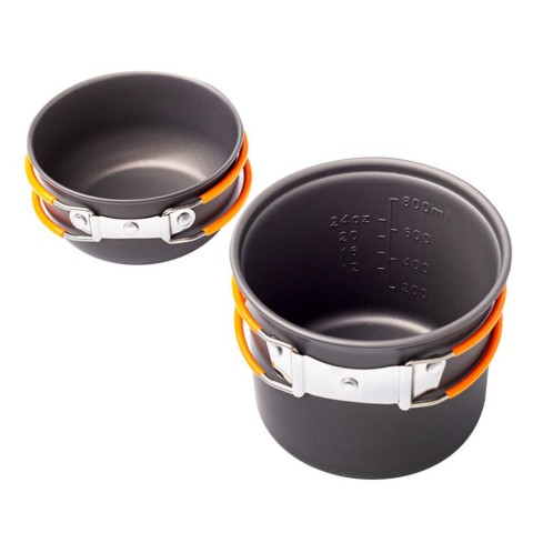 Набір туристичного посуду для походів СИЛА (чаша+чаша)